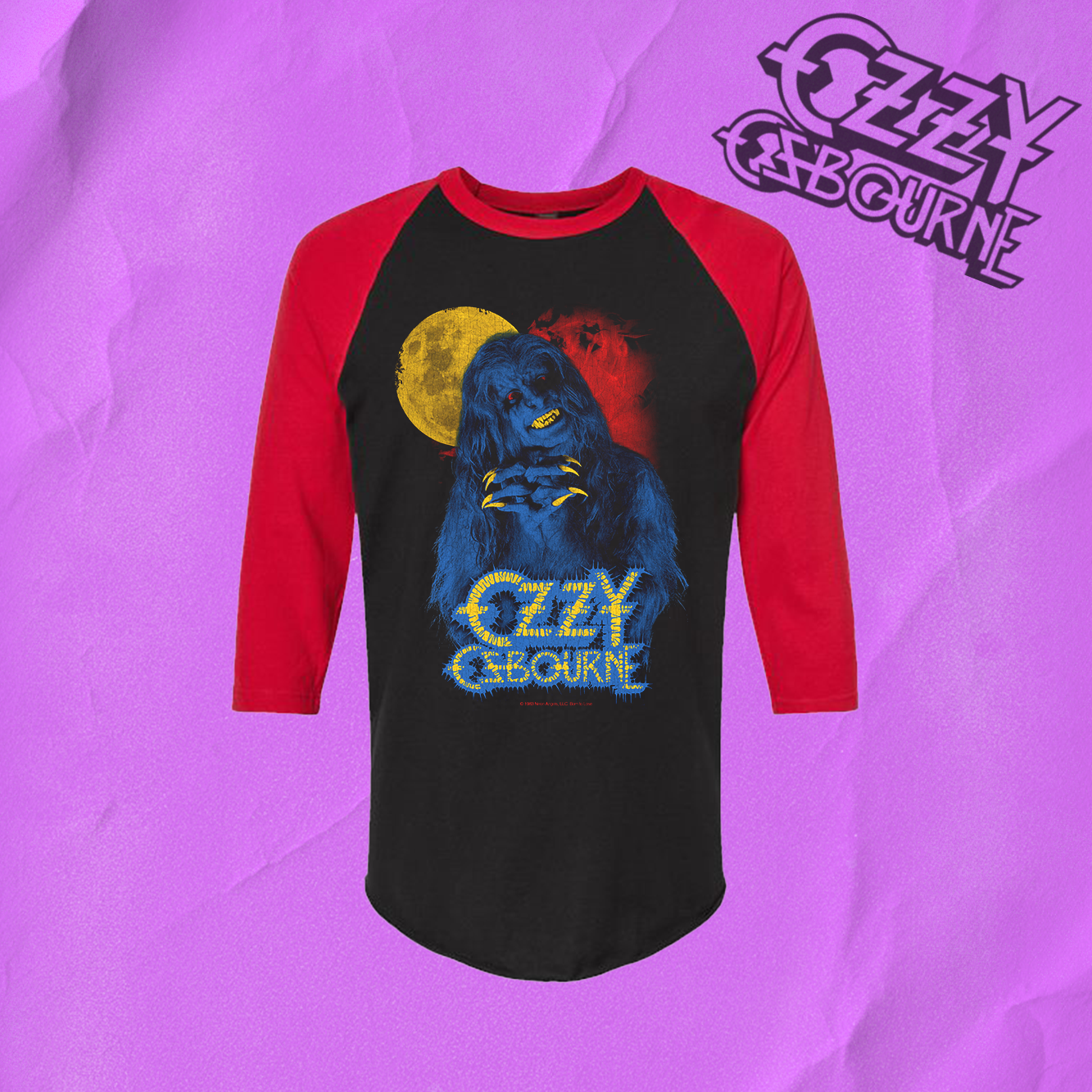 Ozzy Bark Raglan