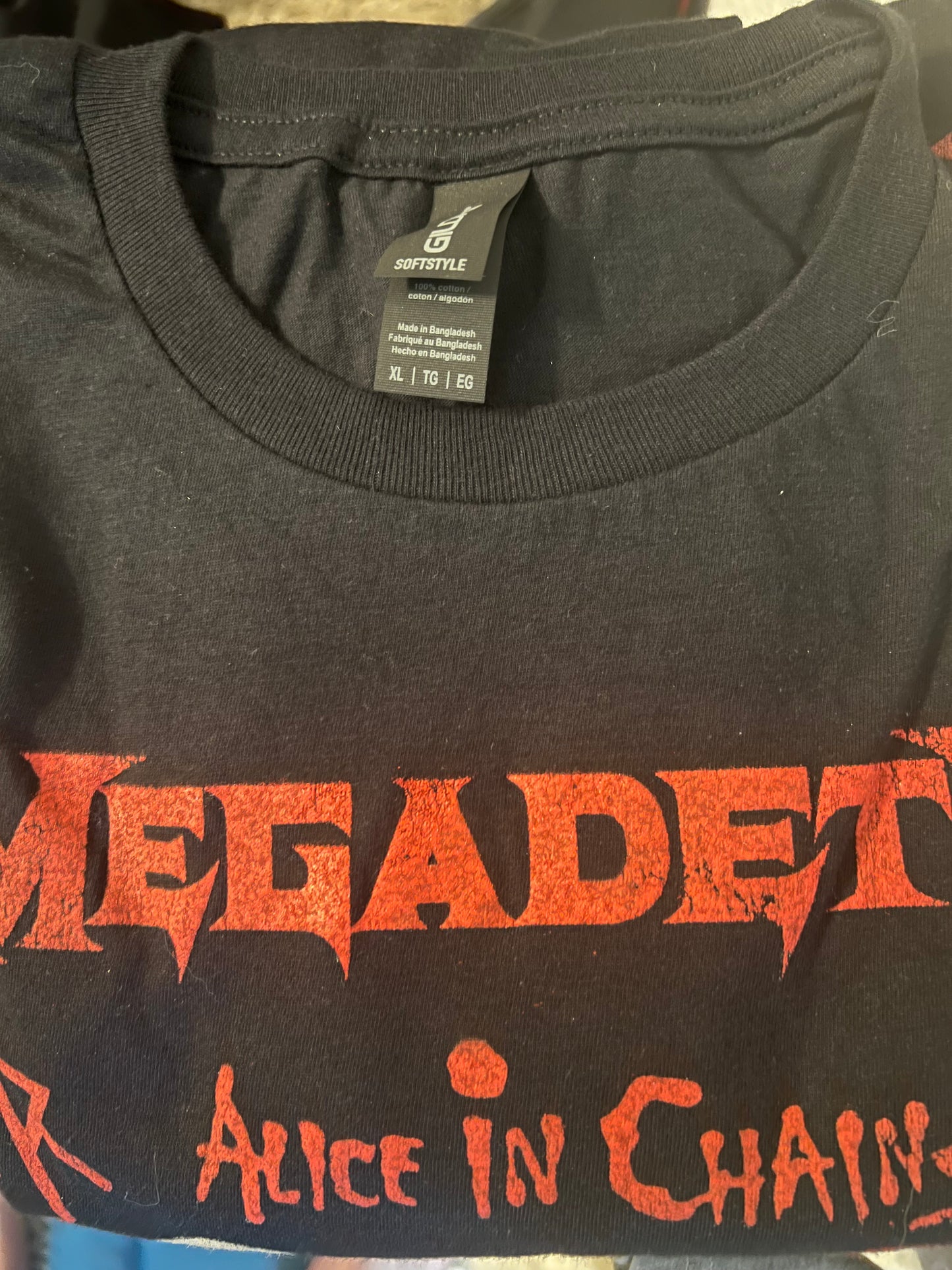 LEFTOVERS CLASH 91 BLACK GILDAN SS