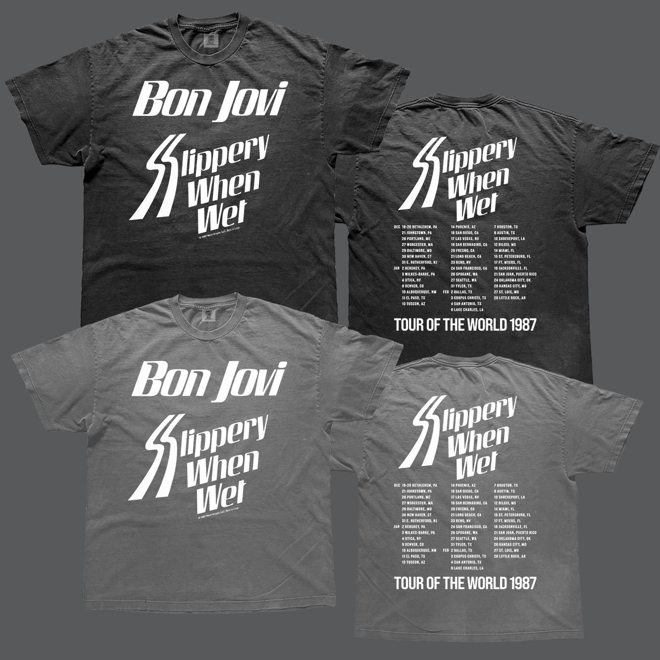 Bon Jovi Slippery AF