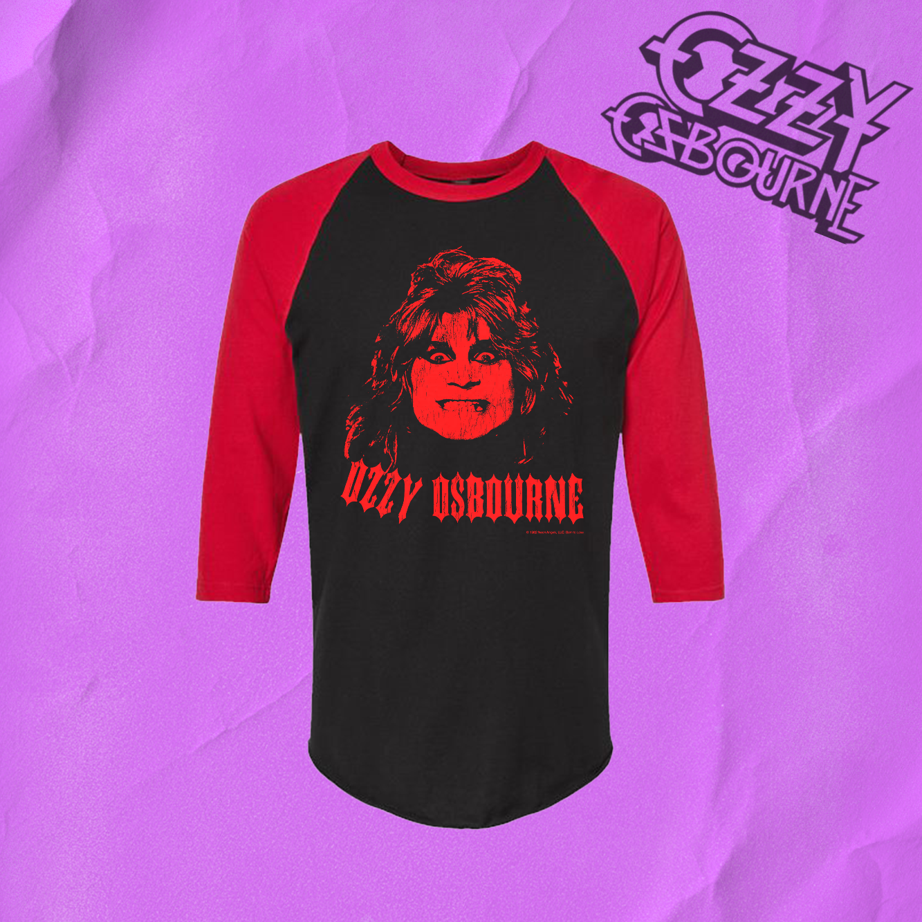 Ozzy Head Raglan
